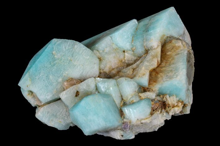 Amazonite Crystal Cluster with Smoky Quartz - Colorado #168088